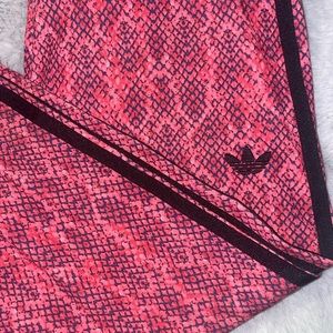 Adidas Snake Print Leggings- Womens Small
